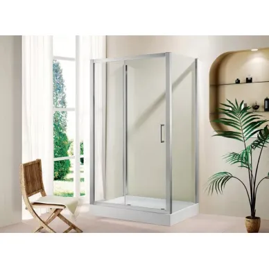 Душевой уголок Cezares Porta AH12 (140x90) прозрачное стекло 0