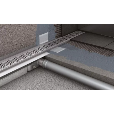 Душевой лоток ACO Showerdrain C 9010.88.34 (408769) 1200 мм (сифон 65 мм) 6