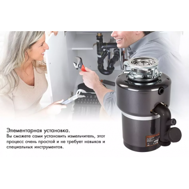 Измельчитель пищевых отходов Bort Titan 5000 (91275783) 14
