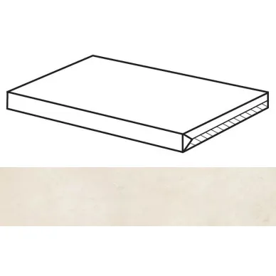 Evolution White Lappato Peldano Solid-60 29.75x59.55 0