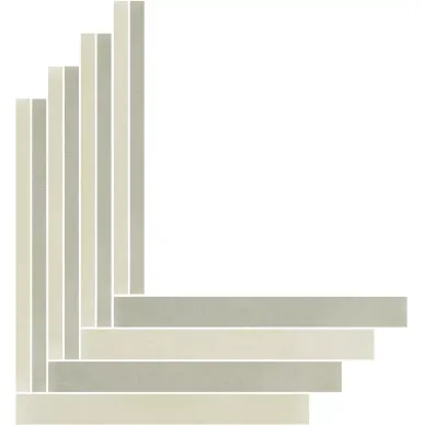 Object 7.0 Grey/White Nat Mosaico Crossed 59.6x64.65 0