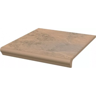 Semir Beige ступень простая с носиком структурированная 30x33 0