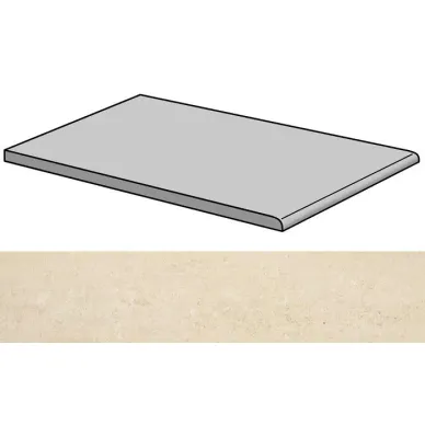 Vulcania Domotec Beige Estruc.Peldano-30 29.75x59.55 0
