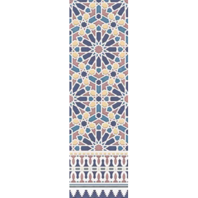 ALHAMBRA BLUE RAUDA 29.75x99.55 0