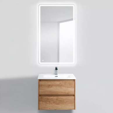 Тумба для ванной BelBagno Kraft (KRAFT-600-2C-SO-RT) Rovere Tabacco 6