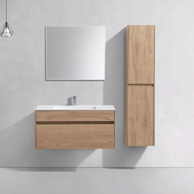 Тумба для ванной Vincea Chiara 1000 (VMC-2C100NO) (100 см) (N.Oak) 5