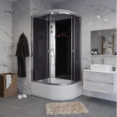 Душевая кабина Niagara Eco (E120/80/40L/TN) левая, 120х80х215 см 9