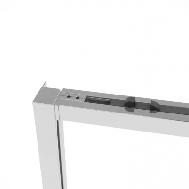 Душевой уголок Vincea Slim Soft (VSR-1SS8015CL) 150х80х200 см, профиль хром/стекло прозрачное 7