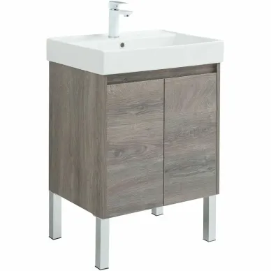 Тумба для ванной Aquanet Nova Lite 298848 60 см, дуб рошелье 6