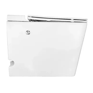 Унитаз импульсный Azario 360х590х440 напольный, квадратный, быстросъемное сиденье микролифт AZ101 9