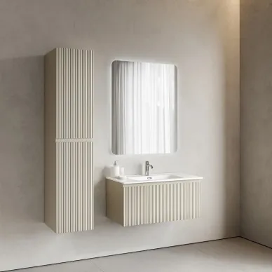 Тумба для ванной Sancos Snob R 1.0 SNR1.090CE 90см, beige soft 5