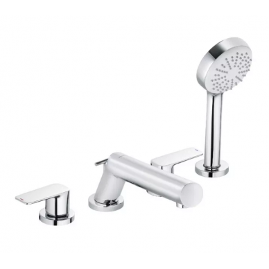 Смеситель для ванны Kludi Pure and Style (404250575) на борт 0