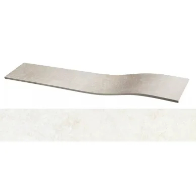 Evolution Ivory Lappato Quarter-15 14.75x59 0
