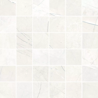 66411 Mosaico 4,7x4,7 Bianco Sat 30x30 0