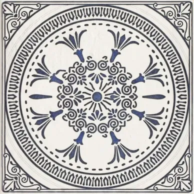 SEVILLA AZUL DEKOR D 19.8x19.8 0