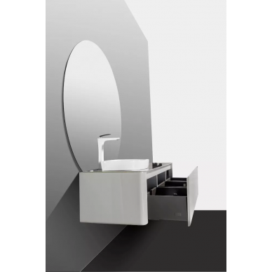 Тумба для ванной Black & White Universe (U915.1600) M.grey 6