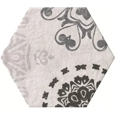 1047686 DOCKLANDS INSERTO DOCKS WHITE HEXAGONE 24x27,7 0