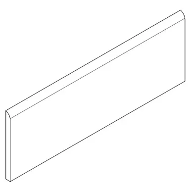 1037304 BATTISCOPA GRIGIO 8x60.8 0