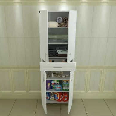 Тумба для ванной СанТа Дублин (223008) 80 см, напольная 6