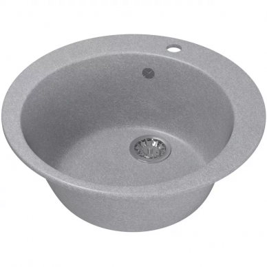 Мойка кухонная Mixline ML-GM13 (533155)	графит 5