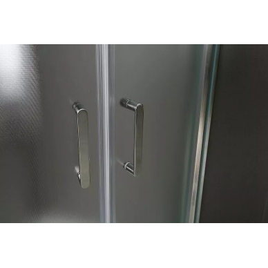Душевой уголок BelBagno Uno (UNO-R-2-90-M-Cr) 90х90х185 см, профиль хром/стекло матовое 8