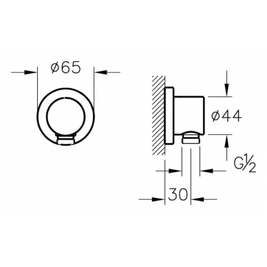 Душевая система Vitra Solid S (A49264EXP) скрытого монтажа 10