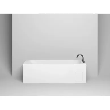 Ванна из литого мрамора Salini Orlando Kit (102112MRF) (180x80 см) (S-Sense) полностью по RAL матовая 5