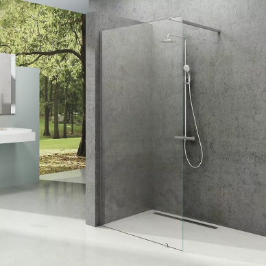 Душевая перегородка Ravak Walk-In  Wall 140 (GW9WM0C00Z1) профиль хром/стекло Transparent 7