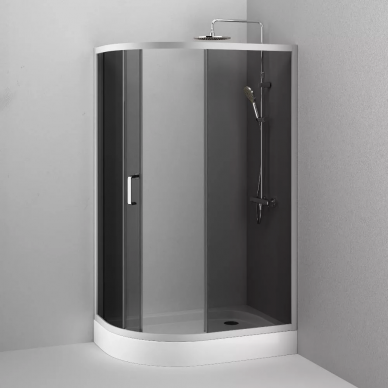 Душевой уголок Am.Pm Like (W83G-302U120CG64 ) 120x80, стекло тонированное/профиль хром 5