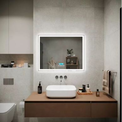 Зеркало Sancos City 2.0 (CI2.900) 90х70 см, с музыкальным блоком и подогревом 1