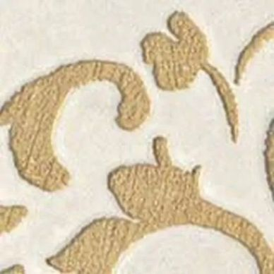 610090000643 Vesta Avorio Bottone Leaf Lappato 7.2x7.2 0