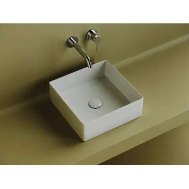 Раковина накладная Ceramicanova Element CN6068 36x36 см, белая 5