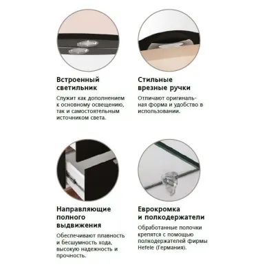 Зеркальный шкаф Style Line Жасмин 2 500/С ЛС-000010038 50 см, белый 8