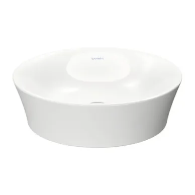Duravit White Tulip Раковина накладная Ø50см, без перелива, без отв., WonderGliss, цвет: белый 23655000701 7
