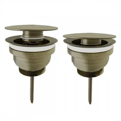 Сливной набор для раковины Teymi Lina T140214 click-clack, бронза матовая 8