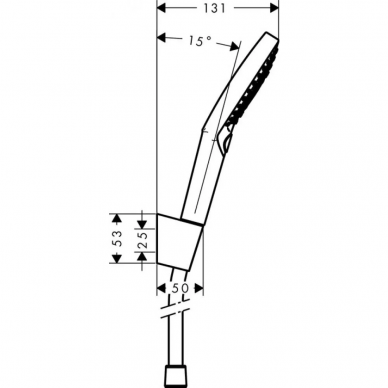 Душевой гарнитур Hansgrohe Raindance Select S 120 3jet P 27669000 5