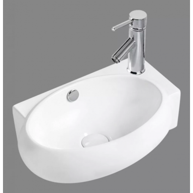 Раковина накладная BelBagno (BB1060) (43,5 см) 0