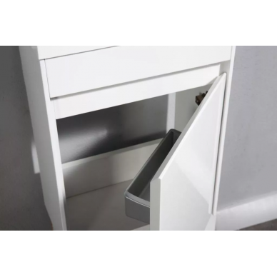 Тумба для раковины BelBagno Pietra Mini (PIETRA MINI-400-1A-SO-BL-R) правосторонняя (39.4x21.7) белый глянцевый 3
