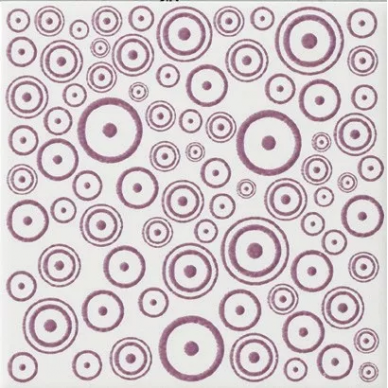 WW61L2 Lilac On White Wonder Lux 2 20x20 0