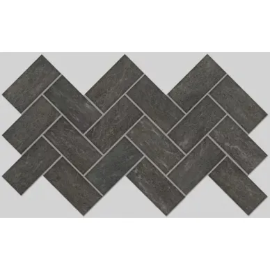 Burlington Black Lappato Mosaico 29.75x29.75 0