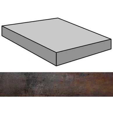 Metal Titanium Natural Gradone Ang 59.55x59.55 0