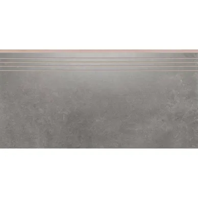 35883 TASSERO LAPPATO GRAFIT Ступень прямая 59.7x29.7x0.85 0