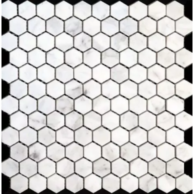 7M088-DP (Carrara) мозаика Мрамор 285x295 0