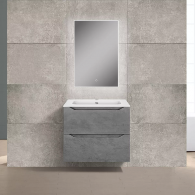 Тумба для ванной Vincea Norma	(VMC-2N600BT) 61x55 см, подвесная Beton 5