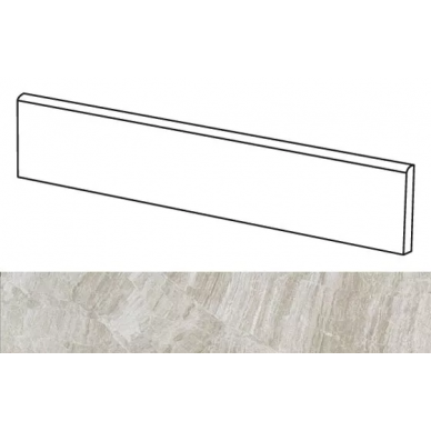 1043633 Anthology Battiscopa Grey Nat 8x42.5 0