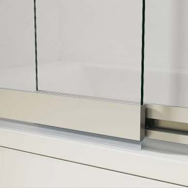 Шторка для ванной Vincea Extra (VSB-1E100CL) 100х145 см, хром, стекло прозрачное 5