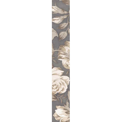 1506-0100 Fiori Grigio Бордюр 2 9х60 0