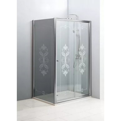 Боковая стенка Cezares Giubileo (GIUBILEO-100-FIX-CP-Cr-L) 100х195 см, левая 0