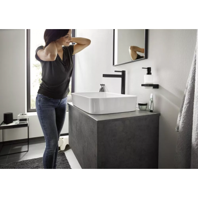 Смеситель для раковины Hansgrohe  Finoris 260 (76070670) матовый черный 5