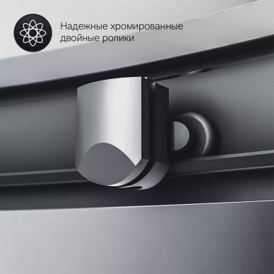 Душевой уголок Am.Pm Gem (W90G-404-120280-BT) (120х80) (профиль черный, стекло прозрачное) 6